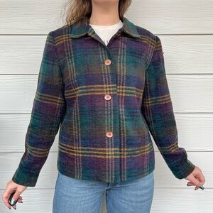 Sag Harbor Plaid Blazer Jacket